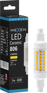 Mexen Vega Ampoule LED R7S, 7W, Chaude - 3000K, 806 lm - L126-R7S-0730-01