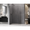 Mexen Kioto-P L Paroi de douche Walk-in 110 x 200 cm, transparent 8 mm, gris canon brossé - 800-110-103-66-00-P
