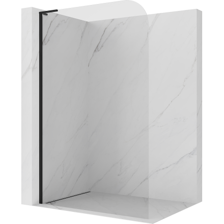 Mexen Kioto-P L paroi de douche Walk-in 80 x 200 cm, transparent 8 mm, noir - 800-080-103-70-00-P