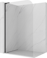 Mexen Kioto-P L Paroi de douche Walk-in 100 x 200 cm, transparent 8 mm, noir - 800-100-103-70-00-P