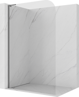 Mexen Kioto-P L paroi de douche Walk-in 90 x 200 cm, transparent 8 mm, métal canon - 800-090-103-95-00-P