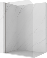 Mexen Kioto-P L Paroi de douche Walk-in 100 x 200 cm, transparent 8 mm, nickel brossé - 800-100-103-97-00-P