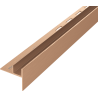 Mexen Line-B corniche pour verre 120 cm droite, cuivre brossé - 186504120R