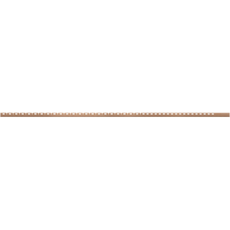 Mexen Line-B bande descendante pour verre 180 cm gauche, cuivre brossé - 186504180L