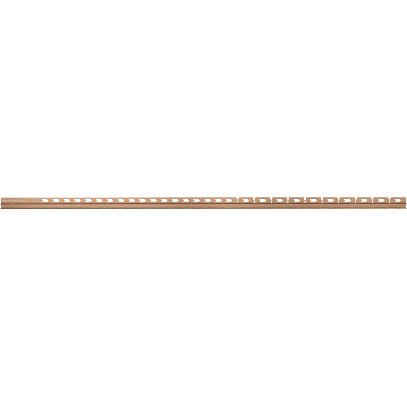 Mexen Line-B corniche pour verre 120 cm droite, cuivre brossé - 186504120R