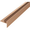 Mexen Line-B profils d'inclinaison pour verre 180 cm droite, cuivre brossé - 186504180R
