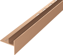 Mexen Line-B profils d'inclinaison pour verre 180 cm droite, cuivre brossé - 186504180R