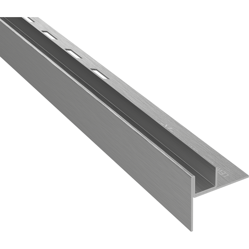 Mexen Line-B profil de douche pour verre 120 cm gauche, gris gun brossé - 186604120L