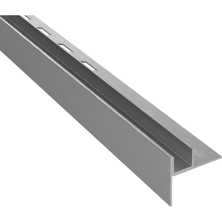 Mexen Line-B profil de douche pour verre 120 cm gauche, gris gun brossé - 186604120L