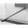 Mexen Line-B profil de douche pour verre 120 cm gauche, gris gun brossé - 186604120L