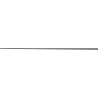 Mexen Line-B plinthe déclinante pour verre 180 cm gauche, gris canon brossé - 186604180L