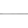Mexen Line-B bordure de seuil pour verre 120 cm droite, gris pistolet brossé - 186604120R