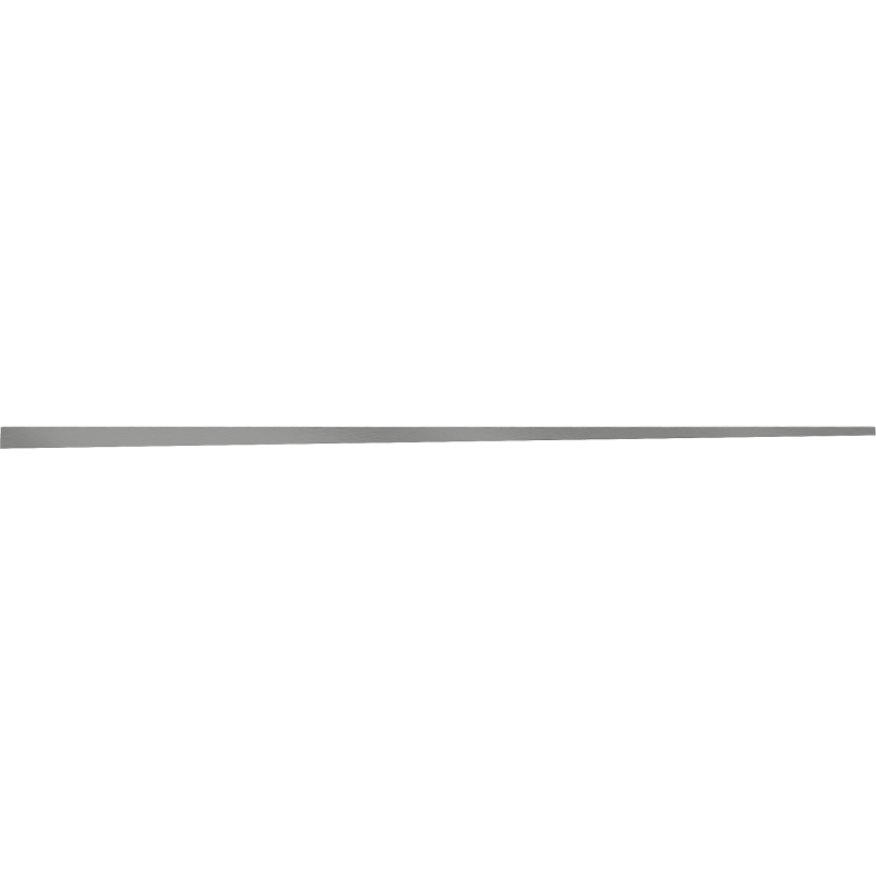 Mexen Line-B bordure de seuil pour verre 120 cm droite, gris pistolet brossé - 186604120R