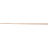 Mexen Line-B plinthe de sol inclinée 180 cm gauche, cuivre brossé - 186501180L
