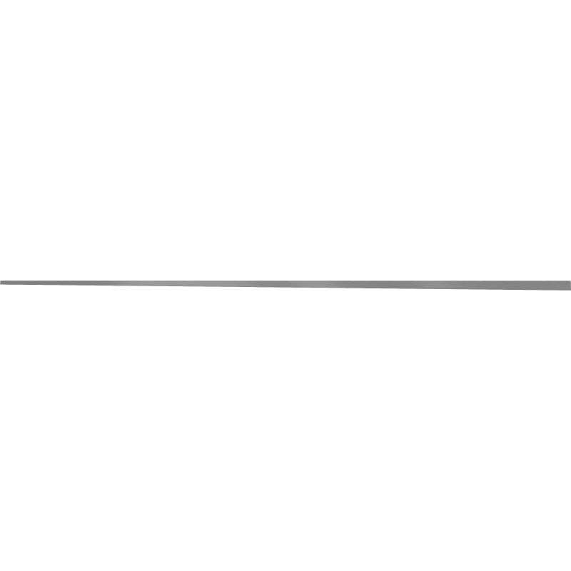 Mexen Line-B plinthe de sol inclinée 180 cm gauche, gris anthracite brossé - 186601180L