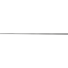 Mexen Line-B plinthe de sol inclinée 180 cm gauche, gris anthracite brossé - 186601180L