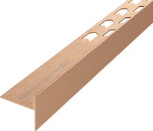 Mexen Line-B plinthe de sol en pente 120 cm droite, cuivre brossé - 186501120R