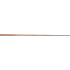 Mexen Line-B plinthe de sol en pente 180 cm droite, cuivre brossé - 186501180R