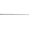 Mexen Line-B plinthe en pente pour sol 120 cm droite, gris canon brossé - 186601120R