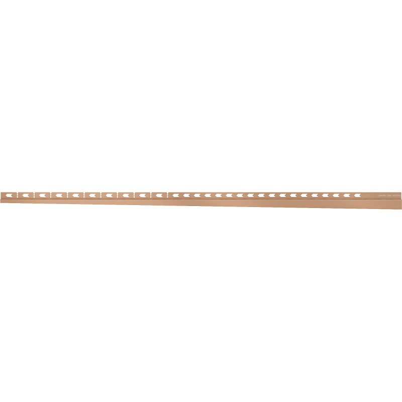 Mexen Line-B plinthe murale inclinée 120 cm gauche, cuivre brossé - 186502120L