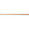 Mexen Line-B plinthe murale inclinée 120 cm gauche, cuivre brossé - 186502120L