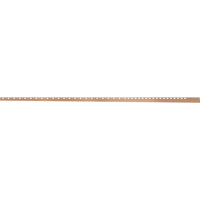 Mexen Line-B liste d'écoulement murale 180 cm gauche, cuivre brossé - 186502180L