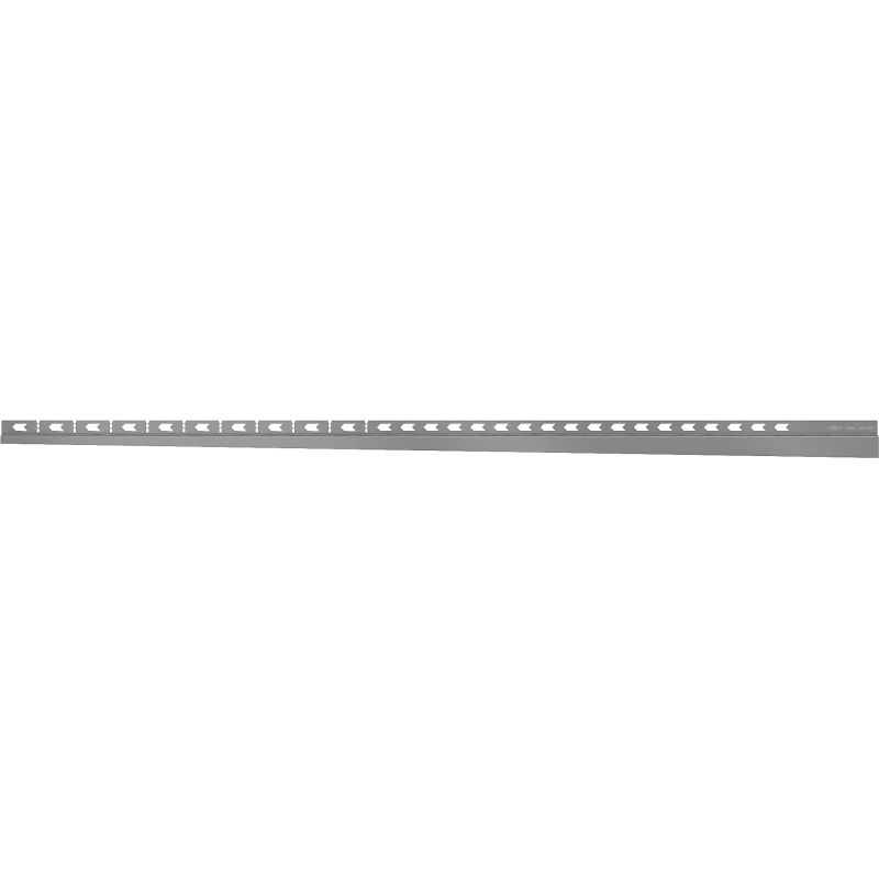 Mexen Line-B plinthe murale incliné 120 cm gauche, gris canon brossé - 186602120L
