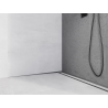 Mexen Line-B plinthe murale incliné 120 cm gauche, gris canon brossé - 186602120L