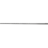 Mexen Line-B plinthe murale gauche 180 cm, gris canon brossé - 186602180L