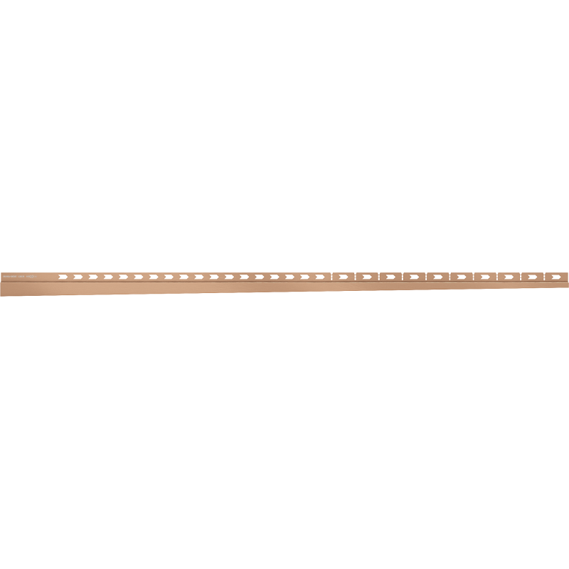 Mexen Line-B moulure murale en pente 120 cm droite, cuivre brossé - 186502120R