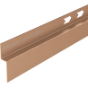 Mexen Line-B plinthe murale en pente 180 cm droite, cuivre brossé - 186502180R