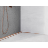 Mexen Line-B moulure murale en pente 120 cm droite, cuivre brossé - 186502120R