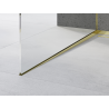 Mexen Line-B listwa spadkowa do szkła 120 cm lewa, złota - 185004120L