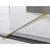Mexen Line-B listwa spadkowa do szkła 120 cm lewa, złota - 185004120L