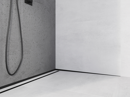 Mexen Line-B liste d'écoulement murale 180 cm droite, noire - 187002180R