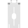 Mexen Uni clip de fixation supérieur - C9907-03