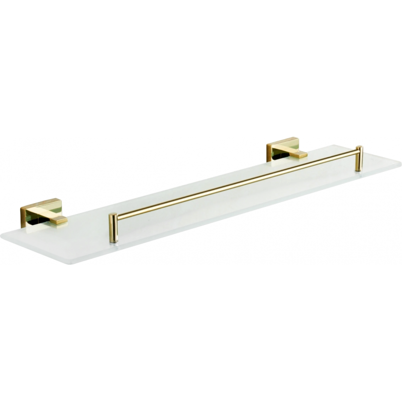 Mexen Arno étagère en verre suspendue, dorée - 7020737-50