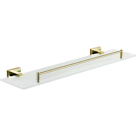 Mexen Arno étagère en verre suspendue, dorée - 7020737-50