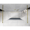 Mexen Kioto paroi de douche autoportante 150 x 200 cm, ombrée bleue 8 mm, dorée - 800-150-002-50-46