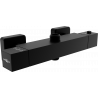 Batterie de douche thermostatique Mexen Cube, noire - 77250-70