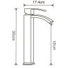 Ensemble de bain Mexen Libra R62, chrome - 745113R62-00