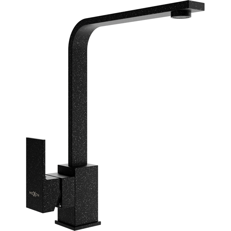 Mexen Rita robinet de cuisine, noir tacheté - 670300-76