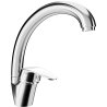 Mexen Rosa robinet de cuisine, Chrome - 670800-00