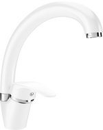 Mexen Rosa robinet de cuisine, Blanc - 670800-20