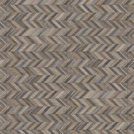 Mexen Native Grès noir émaillé rectifié G1, carreau effet bois pour sol et mur 120 x 30 cm, carving - TL704-120-030-00