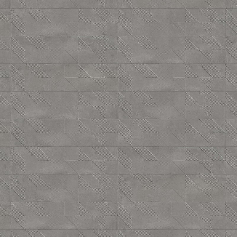 Mexen Lassa Spiga Steel grès émaillé rectifié G1, carreau mural 120 x 30 cm, mat - TL705-120-030-53
