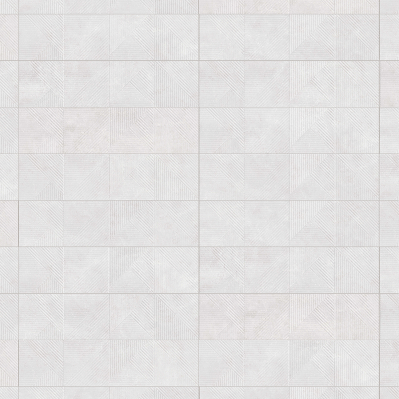 Mexen Magnifica Avenue Bianco grès émaillé rectifié G1, carrelage mural 120 x 30 cm, mat - TL707-120-030-53