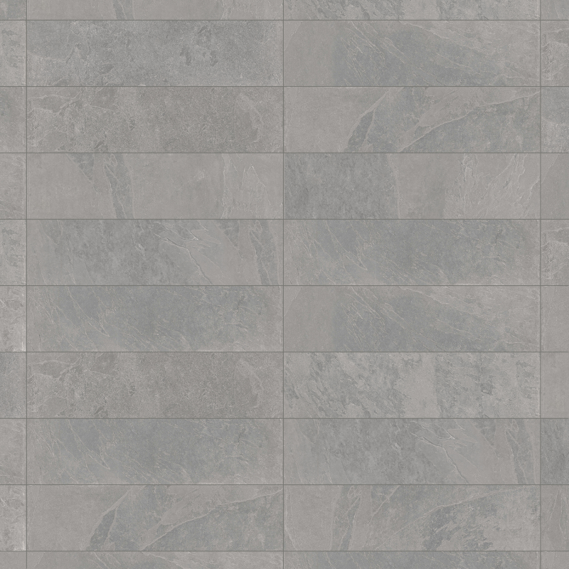 Mexen Ravena Grigio grès émaillé rectifié G1, carreau sol-mur 120 x 30 cm, mat - TL712-120-030-01