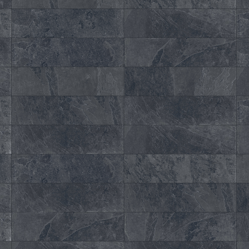 Mexen Ravena Nero grès émaillé rectifié. G1, carreau sol-mur 120 x 30 cm, mat - TL712-120-030-02