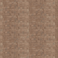 Mexen Riga Lyon Brown grès émaillé rectifié G1, carreau mural aspect bois 120 x 30 cm, mat - TL713-120-030-51